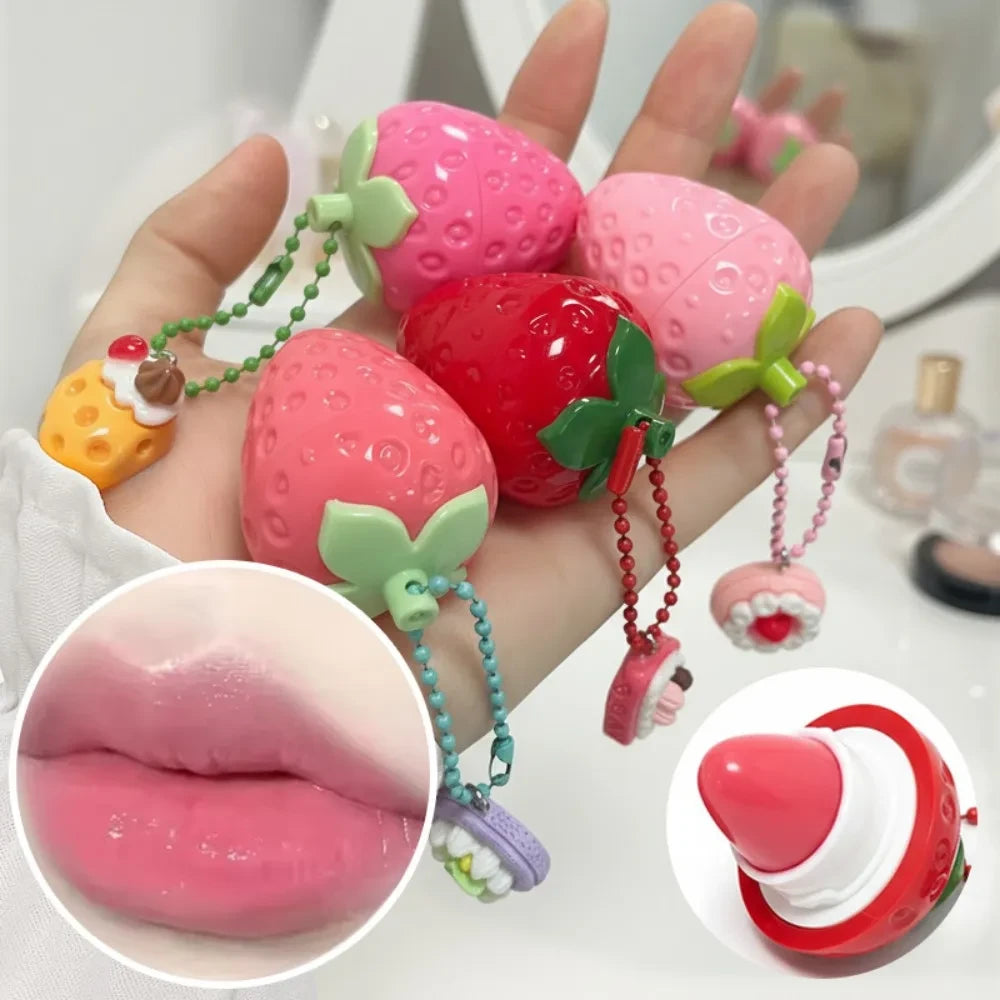 Strawberry Kiss™ Lip Glow Charms 🍓